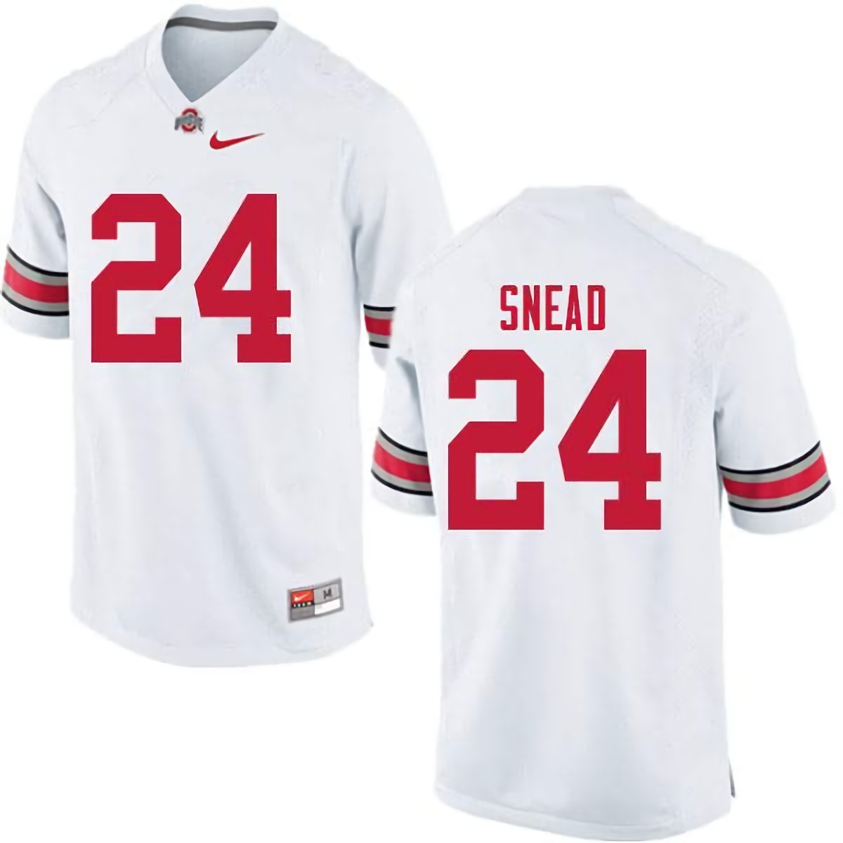 Brian Snead Ohio State Buckeyes Men's NCAA #24 Nike White College Stitched Football Jersey UQQ0156ZT